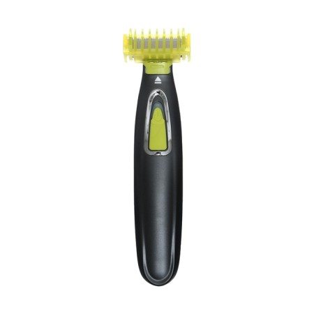 Luazon Ltri-04 hair trimmer, for mustaches/beards, 3 nozzles, battery, black and green-10