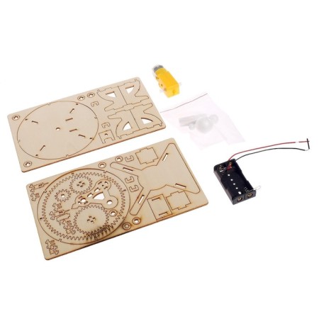 Set for experiments "planetarium", from wood-6