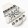 Women's mittens "snowflake" Color white, size 20