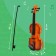 Musical violin "Compose your melodies"