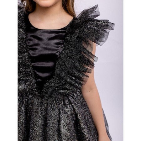 Emmy dress, height 104 cm, black color-8
