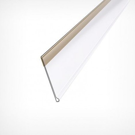 Metal shelf for a perforated chipboard panel, 300 × 200 mm, white color-3