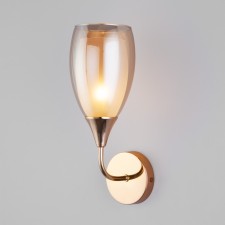 Wall lamp with glass plafon Cosmic, 15W, E14, 11,8x16x34 cm