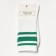 Minaku socks white/green color, rr 36-41 (23-27 cm)
