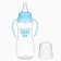 A bottle of feeding "beloved son", a classic throat, fitted, with handles, 250 ml., From 0 months., Blue color