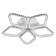 Lamp G61313/5WT, LED 5x35W 3000-6000K, 8754LM, white color