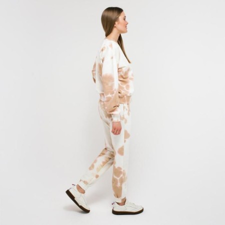 Women's pants Minaku: Casual Collection Beige Color, Rr. 48-1