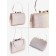 Female bag on farmar, pink color