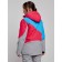 Ski jacket female winter, size 48, raspberry color