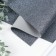 Foamiran glitter 2 mm, 50x50 cm, dark gray