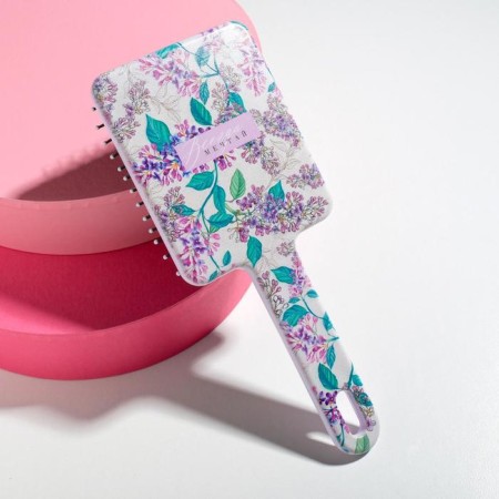 Massage comb “lilac”, wide 21.6 x 8.7 cm