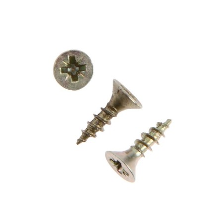 Self -tapping screws universal tundra Krep 4.0x12 mm, yellow zinc, 26 pcs.