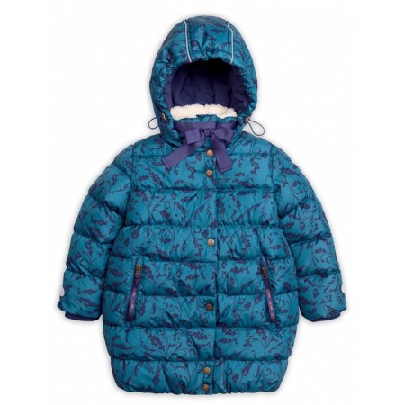 Coat for girls, height 92 cm, jeans color