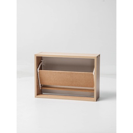 Ultra shoe Vertical, 532 × 170 × 374 mm, 1 section, sonoma oak color / white embossing-5