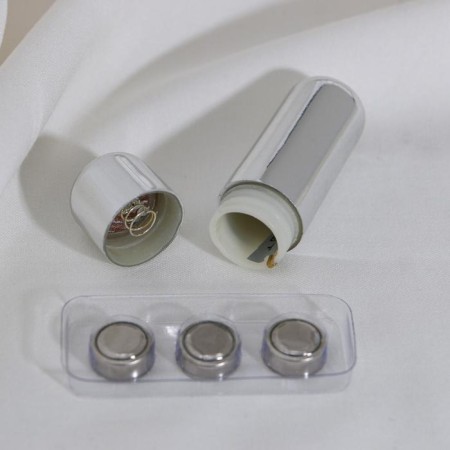 Vibrator MinoMan-Heroman, Vibroopul, 55 x 17 mm, silver, ABS plastic-2