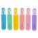 A set of textbook markers 6 colors 5.0 mm, Maped Fluo Peps Classic, pastel colors