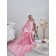 Unicorn blanket, size 150x200 cm, pink color