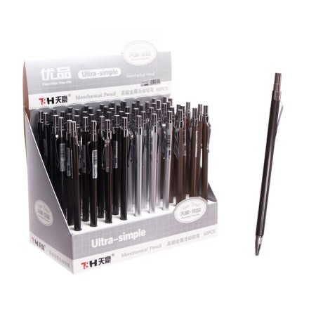 Mechanical pencil, 0.5mm, MIX case