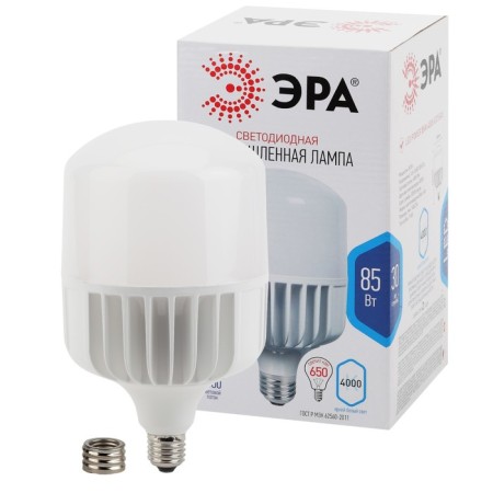 LED LED era Power Power, 85 W, E27, 6800 lm, 4000k, white glow