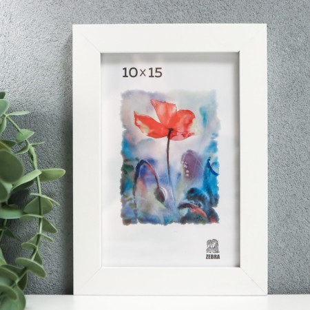 Photo frame MDF 10x15 cm (100) white
