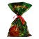 Gift package "ball" 25 x 40 cm, colored metallized pattern