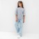 T -shirt Children's Minaku: Basic Line Kids, color gray melange, height 128 cm
