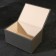 Salvetnitsa made of artificial leather, gray color 10 x 18 x 10 cm