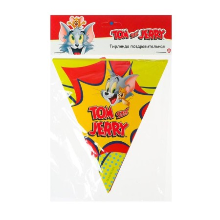 Girlyanda Paper "Tom and Jerry", flags-3