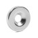 Magnet 15 mm with a hole, the color is nickel