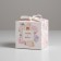 Gift folding box, packaging, "love and goodness", 12 x 12 x 12 cm