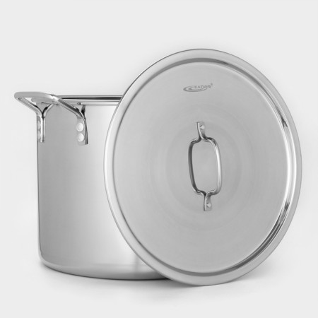 Boiler "General catering", 24 l, d = 35 cm, h = 28 cm, metal lid, rugged handles-2