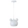 Bayerlux lamp "Barney" E27 40W white 20x20x20-120cm