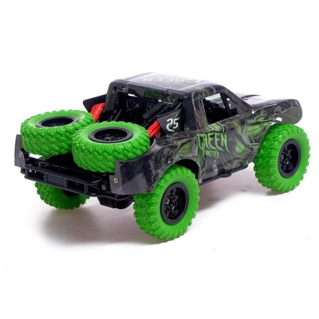 Short Course, 1:20, 4WD all -wheel drive, operates on the battery, green color, green-2