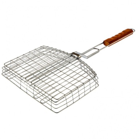 Grill grill Palisad Camping, 305x235x55 mm, volumetric, chrome
