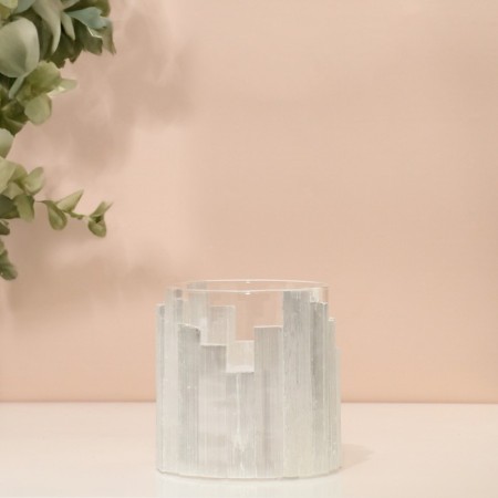 Vase for flowers candlestick "Electra" 10 x 9 x 9 cm-3