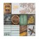 Scrapbooking paper “Never give up”, 30.5 x 32 cm, 190 g/m²