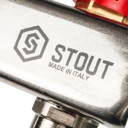 Collector Group Stout SMS 0907 000002, 1 "x3/4", 2 outputs, with consumables, stainless steel. steel-8