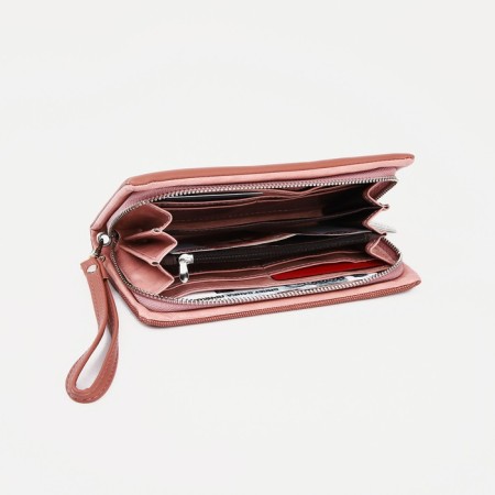Women's wallet with lightning, pink color-3