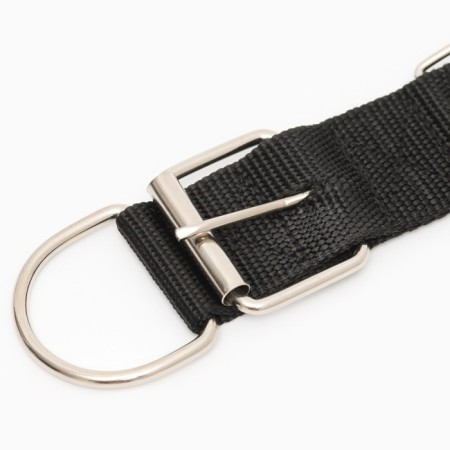 Collar "Comfort" Combined, 70 x 4 cm, Osh 51-61 cm, black-5