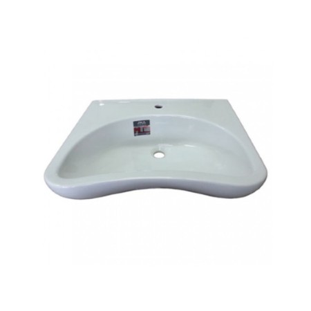 Sink Hospital Jika Mio, 64 x 55 cm, white color-1