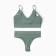 Female set (top, thongs), khaki color, size 42-46