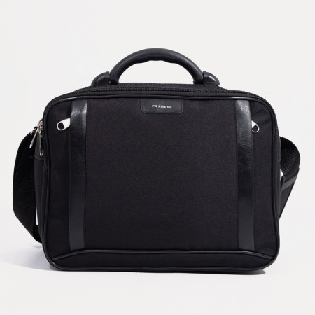 Male bag, rise, black color-1