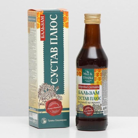 Balm "joint plus" with honey, 240 ml