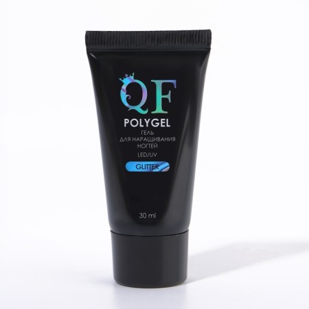 Polygel for building Glitter, 3 phase, 30 ml, LED/UV-2