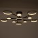 Causteen with PDD 2299/11GR LED 216W 3000-6000K gray 97x97x18 cm Bayerlux