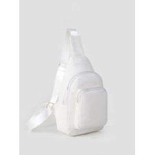 Backpack-sling, 18*5.5*29 cm, lightning department, 1 n/pocket, white