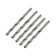 LOUM metal drill, HSS, cylindrical shank, 8.5 mm, 5 pcs.
