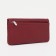 Women's wallet on magnets, red color