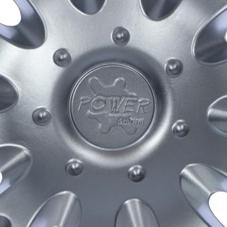 Wheel caps R14 "Power", silver set 4 pcs.-1