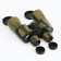 Binoculars 10x50, "sniper", khaki color, green lenses